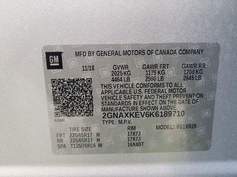 Used 2019 Chevrolet Equinox LT FWD image 33