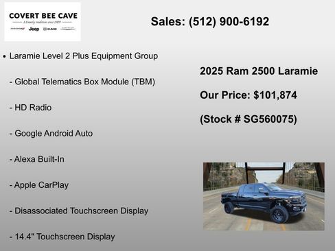 New 2025 RAM 2500 Laramie AWD/4WD image 30