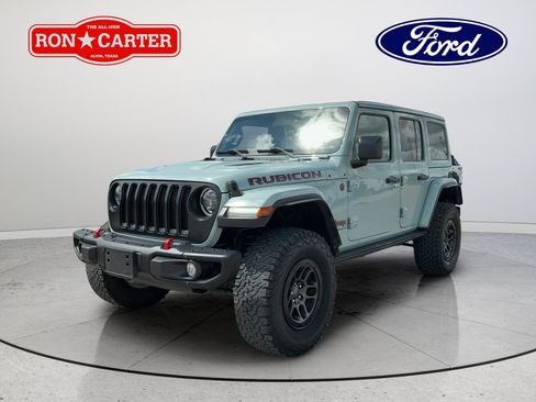 Used 2023 Jeep Wrangler Unlimited Rubicon w/ Xtreme 35 Tire Package AWD/4WD image 3