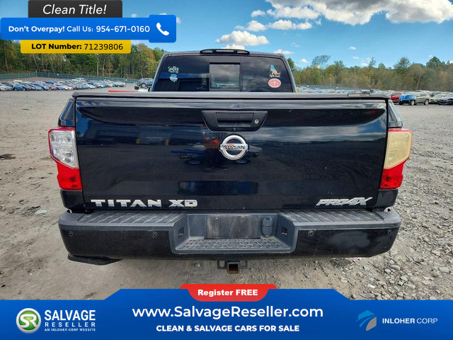 Used 2017 Nissan Titan PRO-4X w/ Pro-4x Convenience Package AWD/4WD image 8