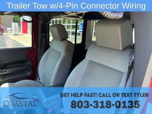 Used 2009 Jeep Wrangler Unlimited Sahara w/ Trailer Tow Group AWD/4WD image 9