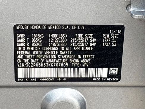 Used 2019 Honda HR-V LX image 31