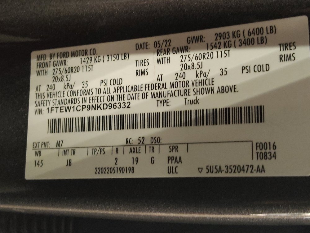 Used 2022 Ford F150 XL w/ STX Appearance Package RWD image 33
