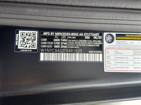 Used 2023 Mercedes-Benz G 63 AMG Squared w/ AMG Night Package Magno image 55