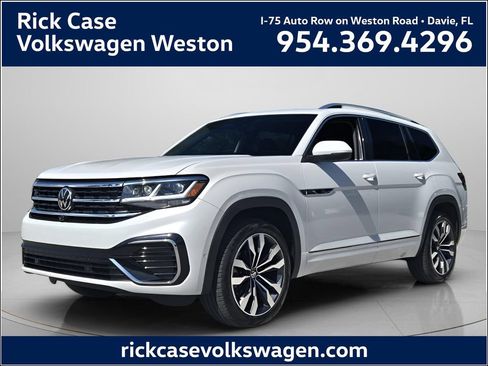 Certified 2023 Volkswagen Atlas SEL Premium AWD/4WD image 1