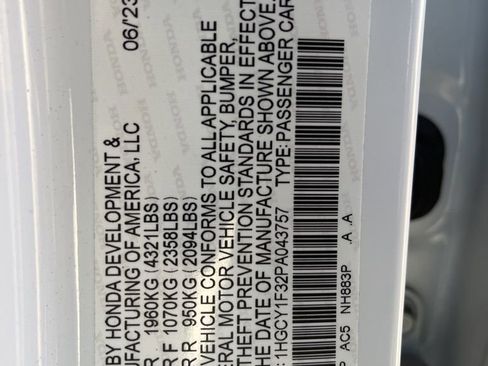 Used 2023 Honda Accord EX image 8