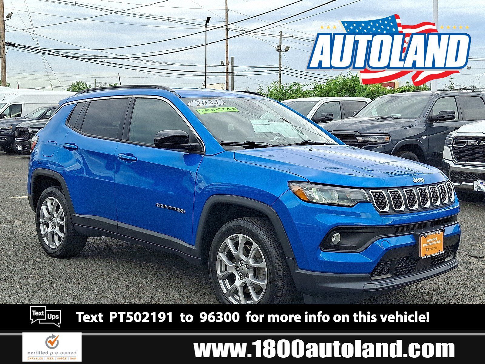 Used 2023 Jeep Compass Latitude AWD/4WD image 1