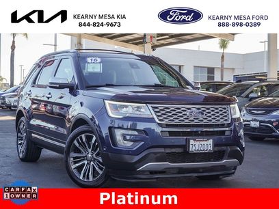 Used 2016 Ford Explorer Platinum