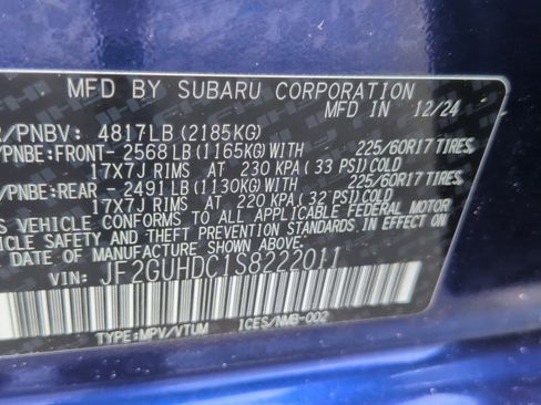 Used 2025 Subaru Crosstrek 2.0i Premium AWD/4WD image 34