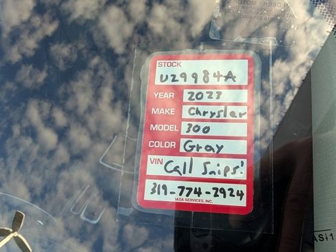 Used 2023 Chrysler 300 Touring L w/ Popular Equipment Group image 36