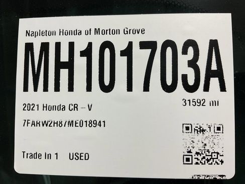 Certified 2021 Honda CR-V EX-L image 37