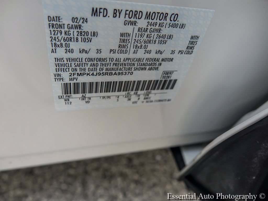 Certified 2024 Ford Edge SEL w/ Convenience Package AWD/4WD image 28