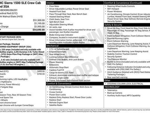 Used 2024 GMC Sierra 1500 SLE RWD image 20