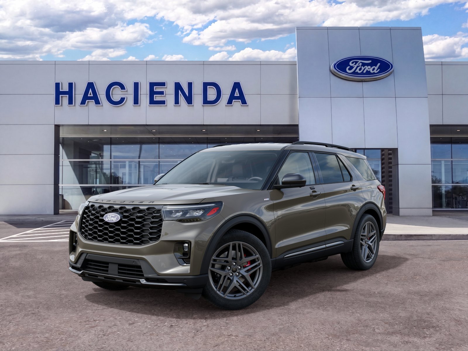 New 2027 Ford Explorer ST-Line w/ ST-Line Street Pack RWD image 2