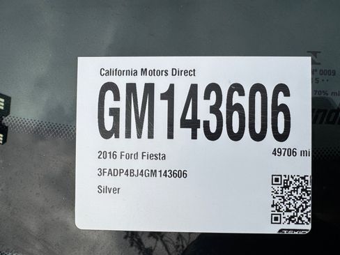 Used 2016 Ford Fiesta SE FWD image 16