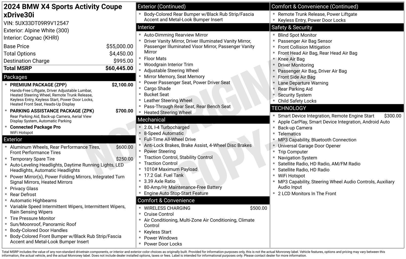 Certified 2024 BMW X4 xDrive30i w/ Premium Package AWD/4WD image 30