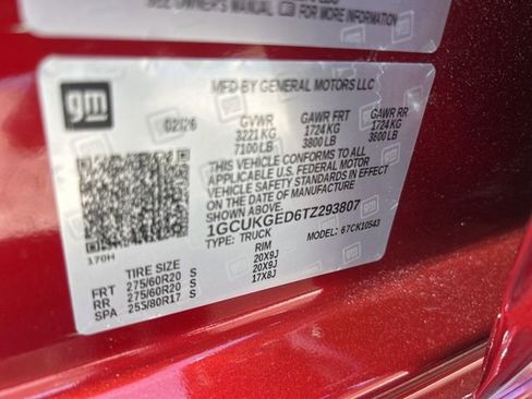 New 2026 Chevrolet Silverado 1500 LTZ w/ LTZ Premium Package AWD/4WD image 36