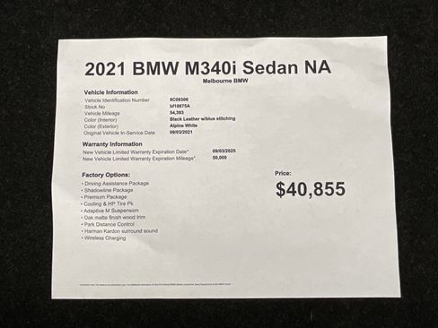 Used 2021 BMW M340i image 36
