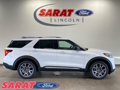 New 2025 Ford Explorer Platinum