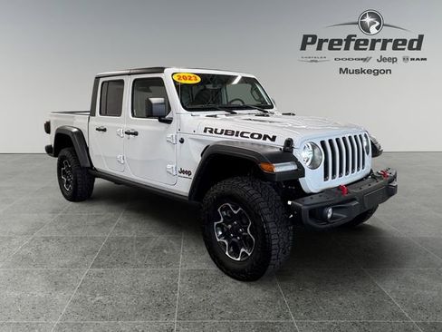 Used 2023 Jeep Gladiator Rubicon w/ LED Lighting Group AWD/4WD image 1