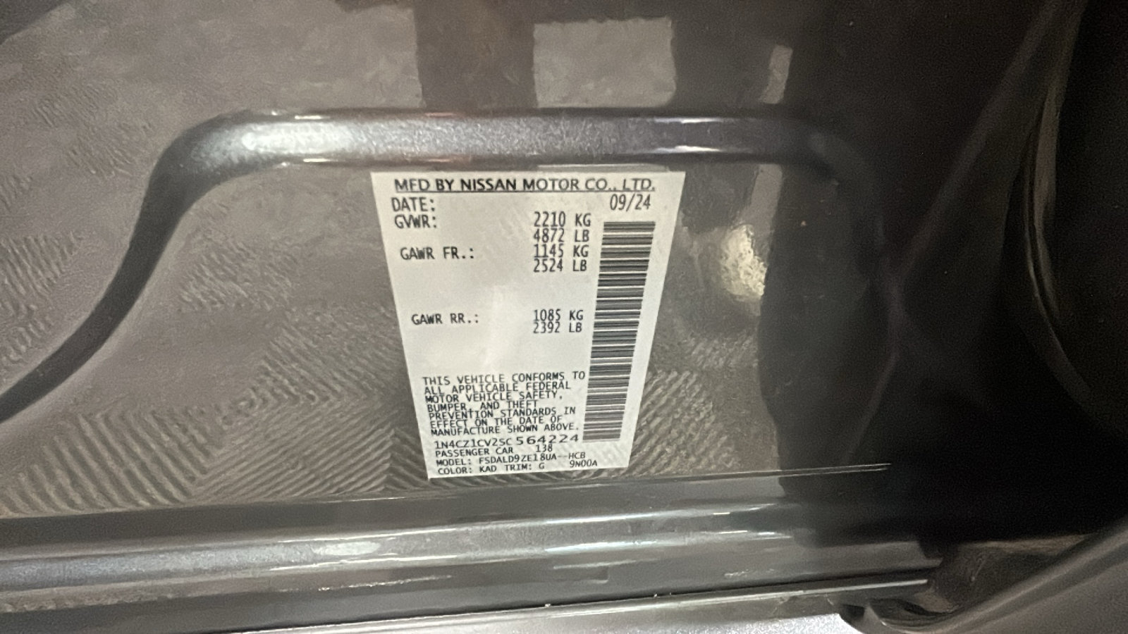 Used 2025 Nissan Leaf SV Plus FWD image 12