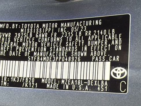 Certified 2023 Toyota Corolla LE w/ LE Premium Package image 25