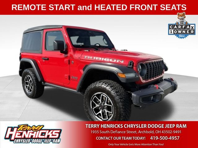 Used 2025 Jeep Wrangler Rubicon w/ Convenience Group AWD/4WD 360° Tour