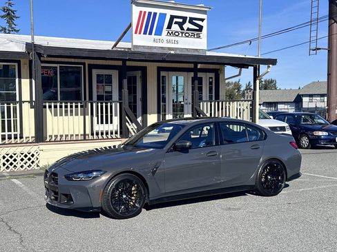 Used 2024 BMW M3 w/ M Carbon Exterior Package RWD image 2