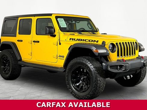 Used 2021 Jeep Wrangler Unlimited Rubicon AWD/4WD image 3