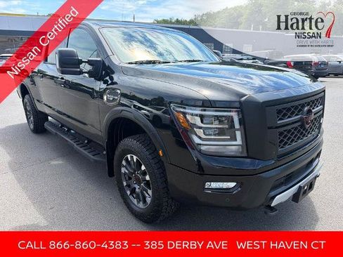 Certified 2023 Nissan Titan PRO-4X w/ Pro-4x Convenience Package AWD/4WD image 2