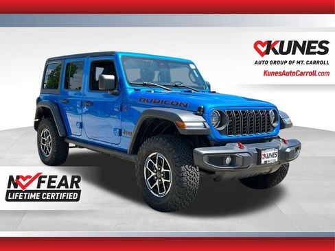 Used 2024 Jeep Wrangler Unlimited Rubicon w/ Technology Group AWD/4WD image 1