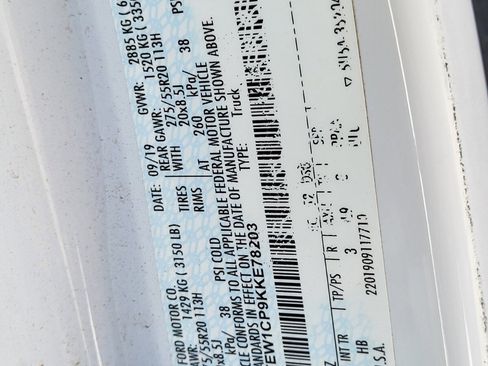 Certified 2019 Ford F150 Lariat w/ Equipment Group 502A Luxury image 35