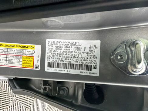 Used 2026 Honda Civic FWD Hybrid Sedan image 30