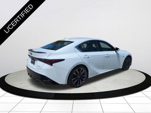 Certified 2021 Lexus IS 350 F Sport w/ Navigation Package RWD image 4