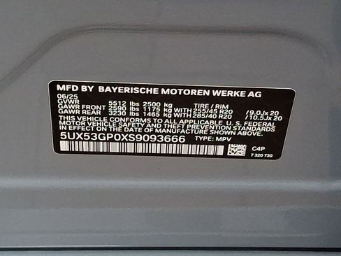 Used 2025 BMW X3 xDrive30i w/ Premium Package AWD/4WD image 25