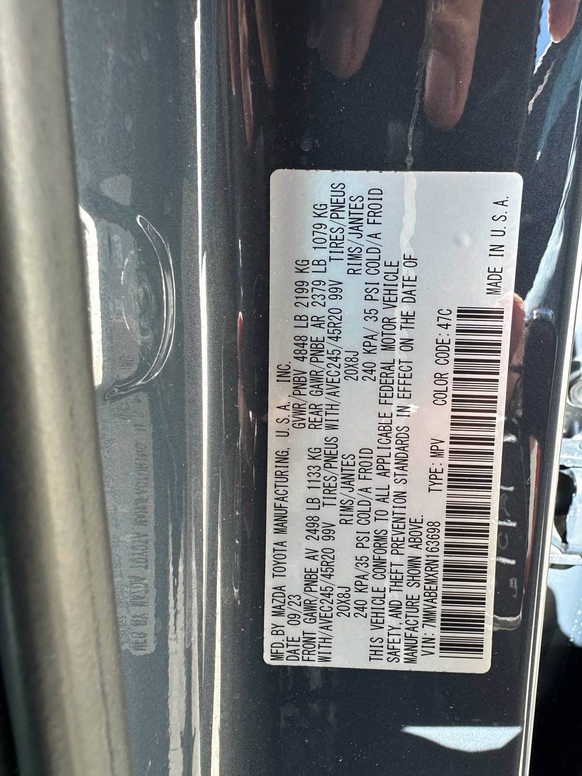 Used 2024 MAZDA CX-50 AWD 2.5 S w/ Cargo Package image 18