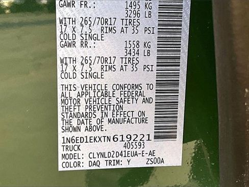 New 2026 Nissan Frontier PRO-4X image 8