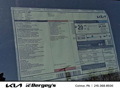 New 2027 Kia Telluride EX AWD/4WD image 22