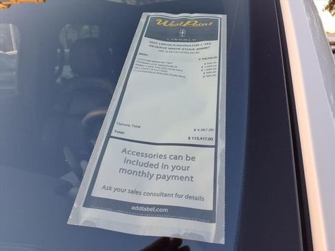 New 2025 Lincoln Navigator L Reserve w/ Jet Appearance Package image 5