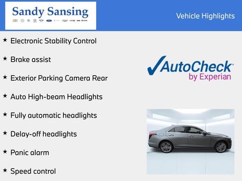 Used 2023 Cadillac CT4 Premium Luxury w/ Climate Package AWD/4WD image 7