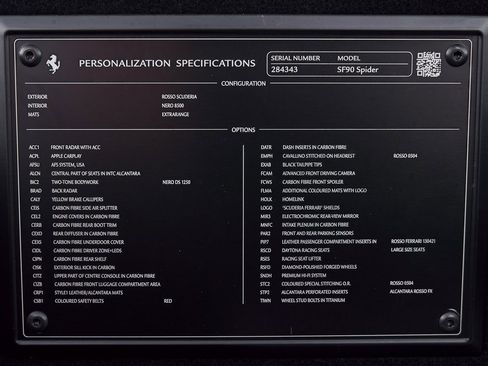 Used 2022 Ferrari SF90 Spider image 22