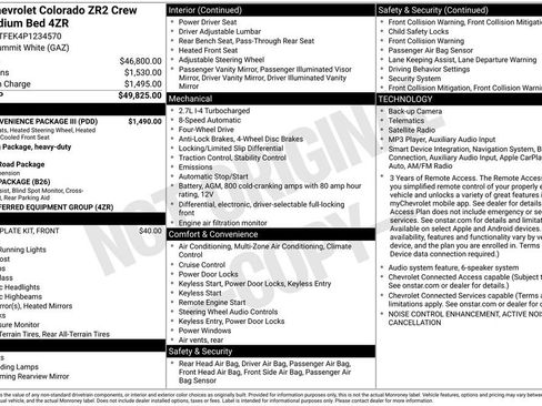 Used 2023 Chevrolet Colorado ZR2 w/ ZR2 Convenience Package III AWD/4WD image 6