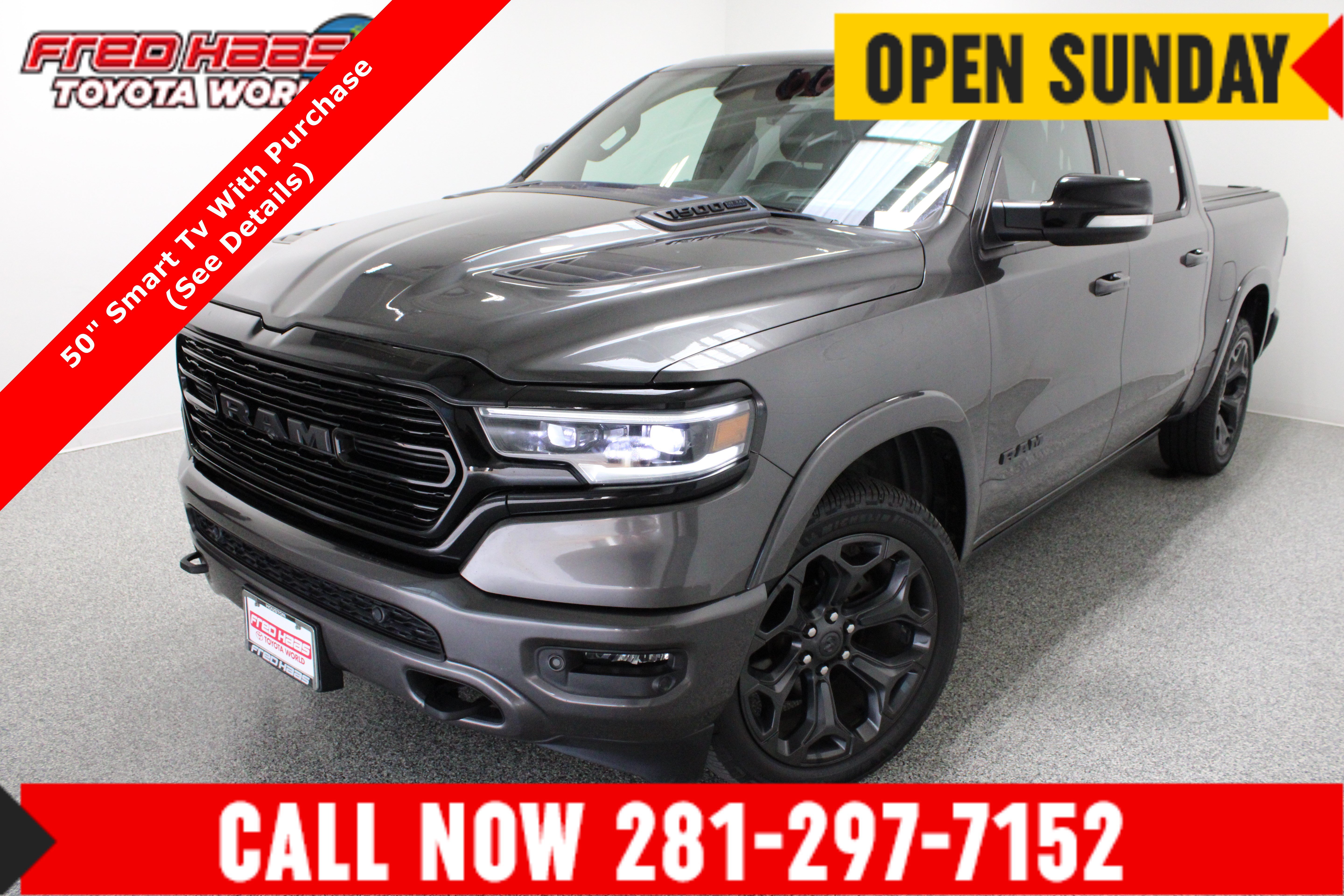 Used 2021 RAM 1500 Limited w/ Night Edition AWD/4WD image 1