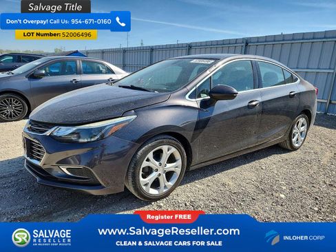 Used 2017 Chevrolet Cruze Premier FWD image 1