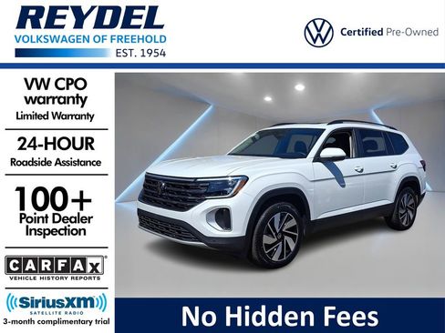 Certified 2025 Volkswagen Atlas SE w/ Panoramic Sunroof Package AWD/4WD image 1