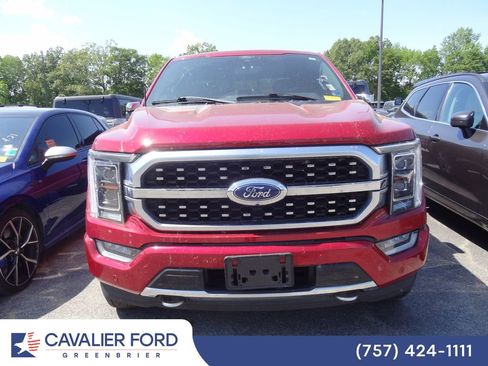 Used 2021 Ford F150 Platinum w/ Equipment Group 701A High AWD/4WD image 2