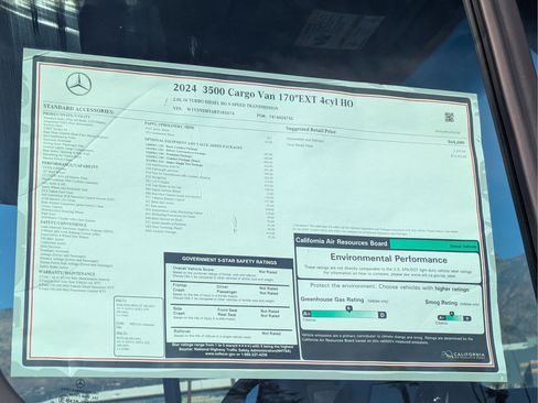 New 2024 Mercedes-Benz Sprinter 3500 image 13