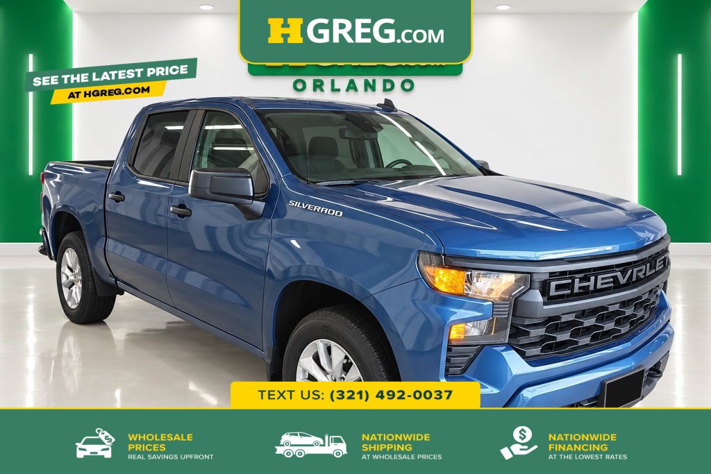 Used 2024 Chevrolet Silverado 1500 Custom RWD image 1