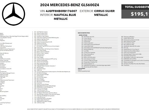 Used 2024 Mercedes-Benz Maybach GLS 600 4MATIC image 31