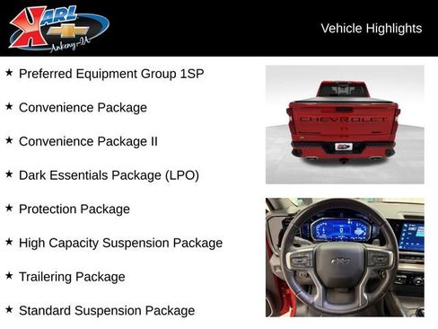 Certified 2023 Chevrolet Silverado 1500 RST w/ Convenience Package II AWD/4WD image 2